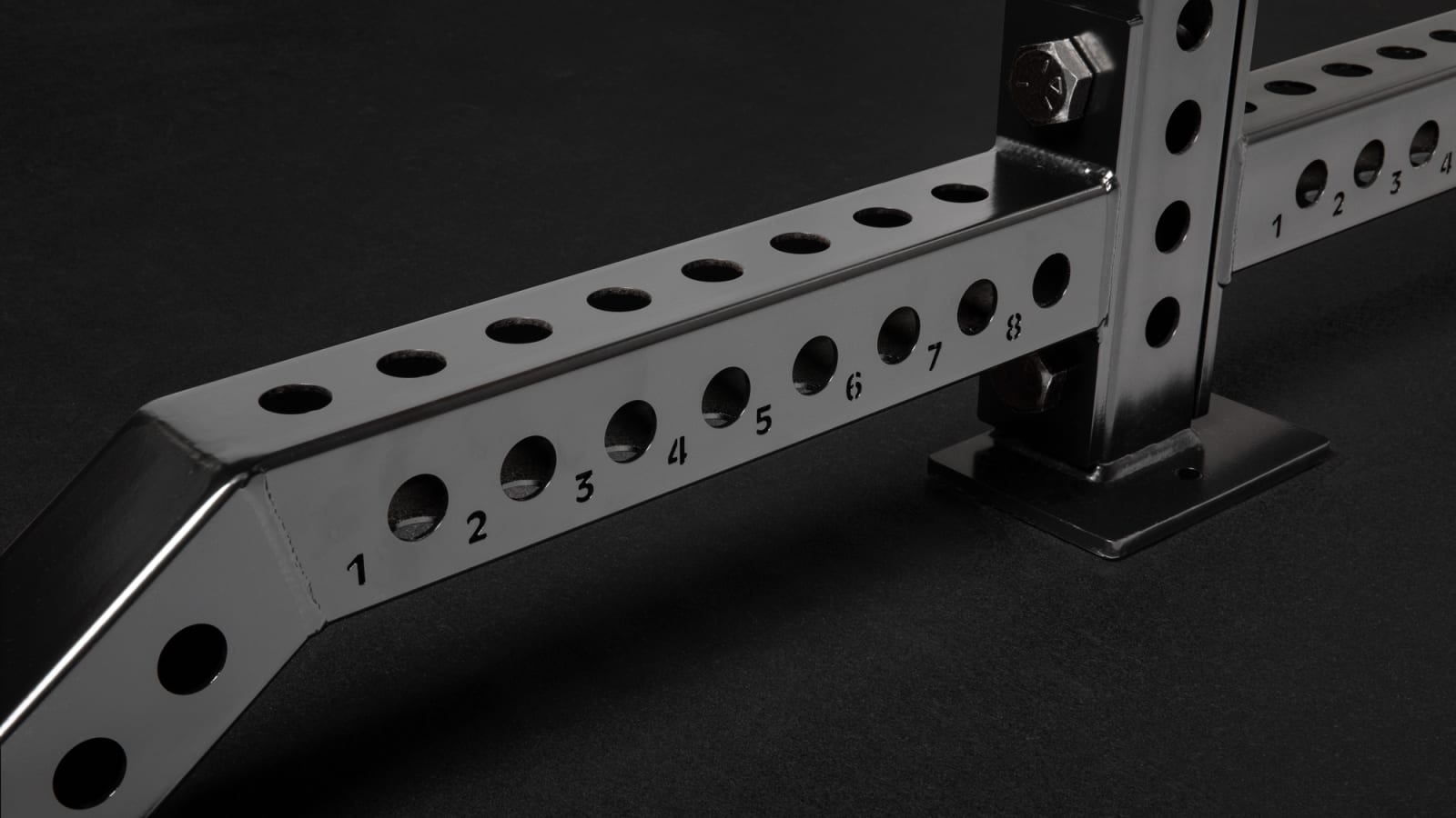 Monster Half Rack Foot Pair MG Black Rogue Fitness